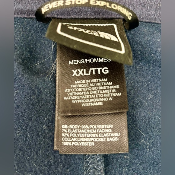 Men’s Soft Shell Jacket - The North Face Size XXL - Picture 6 of 6